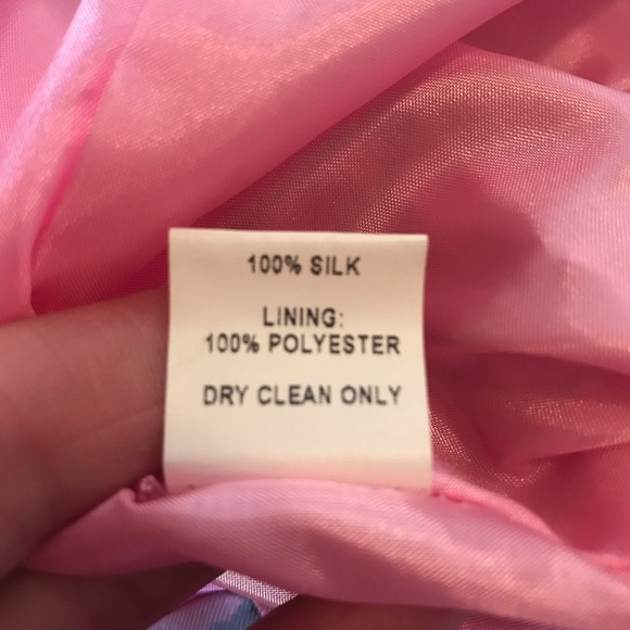 Britt Ryan silk one shoulder dress 2 EUC, sash. - Picture 5 of 8